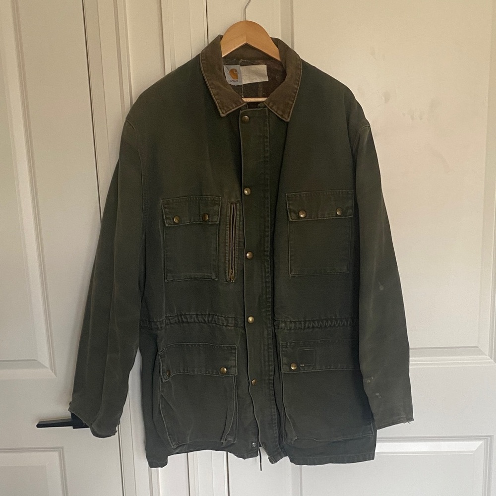 Vintage Carhartt Blanket Lined Jacket